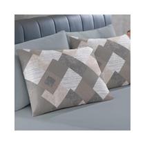 Fronha Bouton Basic Estampada Germano Cinza