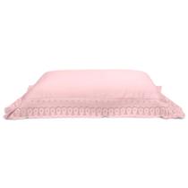 Fronha Buettner Cristal Renda Renascença Percal 300 Fios 50x70cm