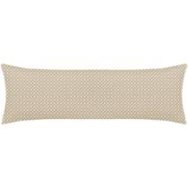 Fronha Capa Para Travesseiro Toque Acetinado Body Pillow Xuxão 40 x 1,30m Cor Slim Dune Bege