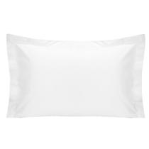 Fronha Casa Blanca com 4 Abas Percal 400 Fios 100% Algodão Egípcio 50 x 70 cm