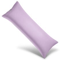 Fronha Cooling Body WishSmile Long 20x54 polegadas roxa clara Fronha Cooling Body WishSmile Long 20x54 polegadas roxa clara