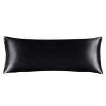 Fronha corporal BEDELITE Satin Silk 20x54cm preta Fronha corporal BEDELITE Satin Silk 20x54cm preta