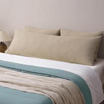 Fronha corporal PHF Ultra Soft Waffle Weave 50x137cm cáqui