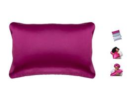 Fronha De Cetim Anti-frizz Dormir Profissional Rosa Dompel