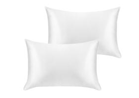 Fronha De Cetim Anti Frizz Toque De Seda Branca Unidade