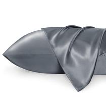 Fronha de Cetim Bedsure Queen Size - Pacote com 2 Unidades (50x75cm) Fronha de Cetim Bedsure Queen Size - Pacote com 2 Unidades (50x75cm)
