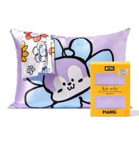 Fronha de Cetim Kitsch x BT21 (Mang) - Para Cabelo e Pele