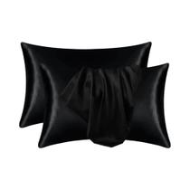 Fronha De Cetim Sedoso Para Melhorar O Sono, Refrescante, Amiga Da Pele E Fácil De Cuidar