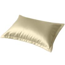 Fronha de Cetim Toque de Ceda Premium Toque Macio Suave Com 4 Abas Capa Para Travesseiro de Cama AntiFrizz Color