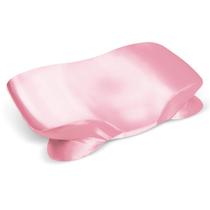 Fronha de cetim Zelimun Almofada cervical rosa suave