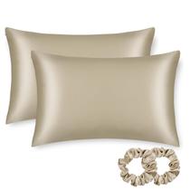 Fronha de seda ALASKA BEAR 22 Momme Mulberry Silk, conjunto de 2