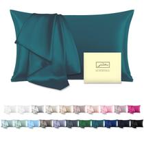 Fronha de seda Suatien Mulberry Silk King Size Teal Fronha de seda Suatien Mulberry Silk King Size Teal