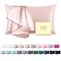 Fronha de seda Suatien Mulberry Silk Queen Size Coral