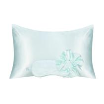 Fronha de seda vegana Sleep Set KISMETICS Scrunchie Máscara de olhos