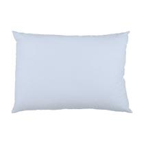 Fronha de Travesseiro Bublim Malha Lisa Azul - 28 cm x 40 cm Fronha de Travesseiro Bublim Malha Lisa Azul - 28 cm x 40 cm