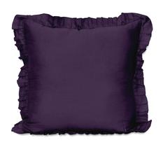 Fronha de Travesseiro com Babado Chique Campestre para Decoração - Vargottam Fronha de Travesseiro com Babado Chique Campestre para Decoração - Vargottam