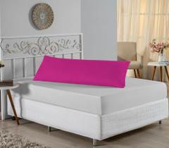 Fronha de Travesseiro Corpo Xuxão Malha 100% Algodão 1,30cm x 40cm Pink