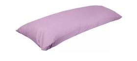 Fronha De Travesseiro De Corpo Mega 100% Algodão 1,38m X 45cm Lilás