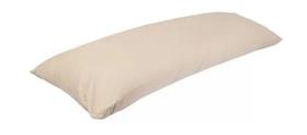 Fronha De Travesseiro De Corpo Mega 100% Algodão 1,38m X 45cm Palha