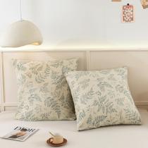 Fronha ECOCOTT Euro Size 100% algodão verde Botanical x2