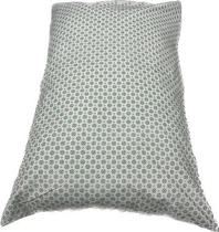 Fronha Envelope Hospitalar Profissional Em Percal 0,50x0,70 estampa acqua flor verde