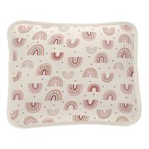 Fronha Estampada para Travesseiro Bebê Infantil 30 x 40cm 100% Algodão Menino Baby Vivaldi Cor:DOCE AURORA