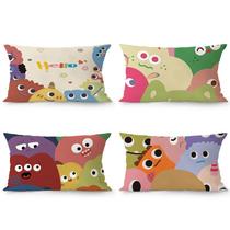 Fronha estilo coreano Cute Monster Couple Plush 40x60cm Fronha estilo coreano Cute Monster Couple Plush 40x60cm