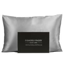Fronha Fishers Finery 30 mm 100% pura, seda amora, prata