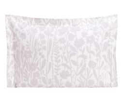 Fronha Floral Artsy Cinza 200 Fios