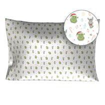 Fronha Franco Shrek Santa Holiday Satin 51x76 cm