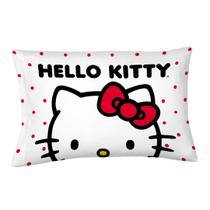 Fronha Hello Kitty Beauty Silky Satin Standard 20x30cm