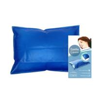 Fronha Impermeável Hospitalar de material sintético Azul - Natural