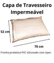 Fronha Impermeavel Siliconizada Senior Care c/ Ziper