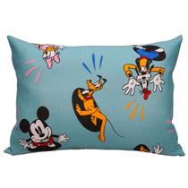Fronha Infantil Avulsa Disney Mickey Feliz Malha 100% Algodão 48cm x 68cm Portallar Fronha Infantil Avulsa Disney Mickey Feliz Malha 100% Algodão 48cm x 68cm Portallar