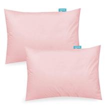Fronha infantil Biloban Organic Cotton, pacote com 2 unidades, rosa 14x19