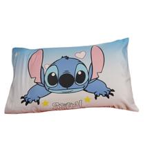 Fronha infantil capa de travesseiro Lilo Stitch