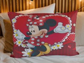 Fronha Infantil Capa de Travesseiro Mickey Minnie