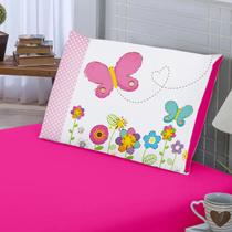 Fronha Infantil Estampada para Travesseiro 50x70 Decoração Quarto Menina Menino Alegria Diversão