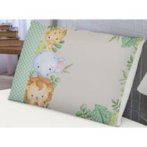 Fronha Infantil Estampada para Travesseiro 50x70 Decoração Quarto Menina Menino Alegria Diversão