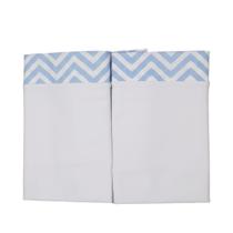 Fronha Infantil Estampada Travesseiro Bebe 2 peças Malha Penteada 30x40cm Antialérgico 100 algodão lavável Macio Anti Refluxo Antiacaro Azul Chevron Fronha Infantil Estampada Travesseiro Bebe 2 peças Malha Penteada 30x40cm Antialérgico 100 algodão lavável Macio Anti Refluxo Antiacaro Azul Chevron