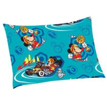 Fronha Infantil Mickey Aventura Sobre Rodas 50x70Cm