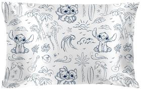 Fronha Jay Franco Lilo and Stitch Satin Standard 50x75cm
