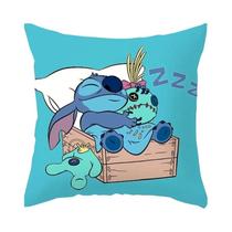 Fronha Kawaii Disney Stitch - Impressão Dupla Face para Quarto Infantil