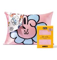 Fronha Kitsch Satin BT21 Cooky - Tamanho Queen/Standard