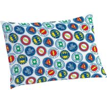 Fronha Microfibra Avulsa Estampada Liga da Justica 50x70cm