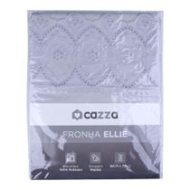 Fronha Microfibra Ellie Cazza Cinza