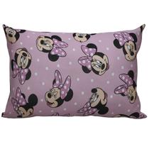 Fronha Minnie Mouse Disney Textura Rosa Avulsa Meninas Malha 100% Algodão 48cm x 68cm Portallar Fronha Minnie Mouse Disney Textura Rosa Avulsa Meninas Malha 100% Algodão 48cm x 68cm Portallar
