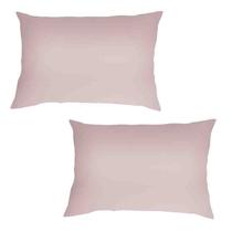 Fronha Par Sofee Liso Rose Kacyumara Fronha Par Sofee Liso Rose Kacyumara