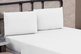 Fronha para Travesseiro Avulso Linha GOLD Percal 200 Fios 100% Algodão 01 Peça Macio e Suave BRANCO