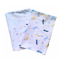 Fronha para Travesseiro Bebê Kit c/2 un Estampadas Algodão Baby Nice Fronha para Travesseiro Bebê Kit c/2 un Estampadas Algodão Baby Nice